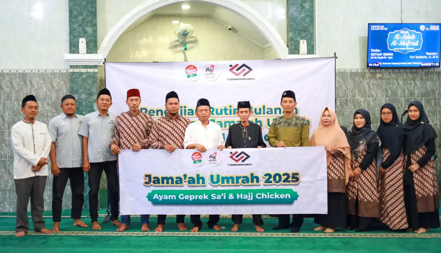 Pelepasan Jama’ah Umrah Angkatan ke-5 – PT Ukhuwah Berkah Semesta